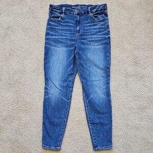 American Eagle Outfitters Dark Blue Skinny Jeans